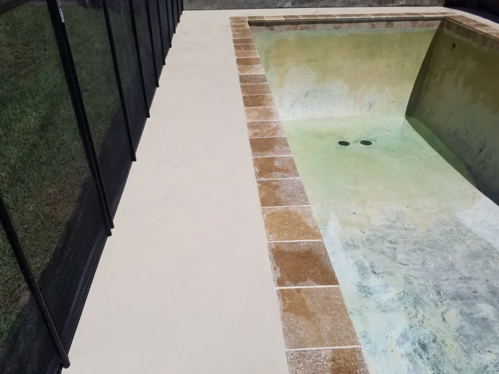 pool decking